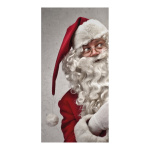 Banner "Funny Santa" fabric - Material:  -...