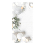 Banner "Christmas white" fabric - Material:  -...