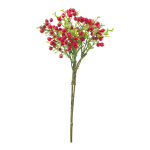 Bouquet de baies      Taille: 38cm    Color: rouge/vert