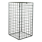 Metal cube foldable     Size: 30x30x60cm    Color: black