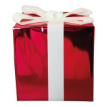 Paquet cadeau  en polystyrène Color: rouge/blanc...