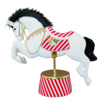 Carousel horse  - Material: made of styrofoam/plastic -...