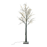 LED-tree snowed with 120 warm white LEDs for indoor -...