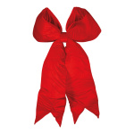 Bow  - Material: made of velvet - Color: red - Size:...