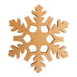 Snowflake  - Material: out of styrofoam - Color: gold -...