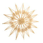 Star  - Material: made of straw - Color: natural-coloured...