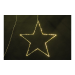 Star 5-pointed with 100 micro lights for indoor -...