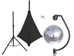 EUROLITE Set Mirror ball 50cm with stand and tripod cover...