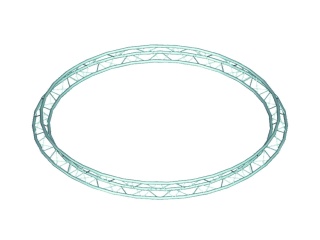 ALUTRUSS TRILOCK 6082 Vollkreis d=4m (innen) /\ 4-tlg.