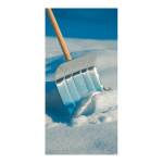 Banner "snow  shovel" fabric - Material:  -...