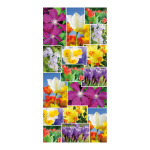 Banner "Flower collage" paper - Material:  -...