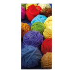 Banner "balls of wool" paper - Material:  -...