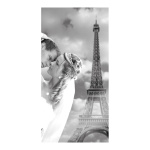 Motif imprimé "Amoureux à Paris"...