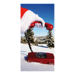 Motivdruck "Santa calling" aus Stoff   Info:...