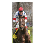 Banner "Horse racing" fabric - Material:  -...