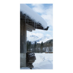 Banner "Winter Hut" fabric - Material:  -...