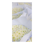 Banner "white flowers" fabric - Material:  -...