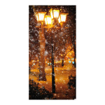 Banner "alley in the snow" fabric - Material:...