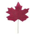 Maple leaf  - Material: out of paper - Color: bordeaux -...