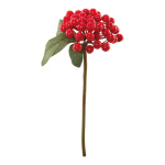 Branche de baies  en plastique Color: rouge/vert Size:...