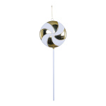 Lolipop  - Material: out of plastic - Color: gold/white -...