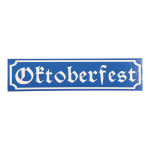 Panneau de rue "Oktoberfest"  en...