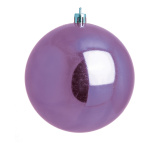 Boule de Noël lavande brilliant   Color:  Size:...