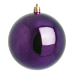 Boule de Noël violet briilliant 6 pcs./carton...