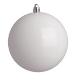 Boule de Noël blanc brillant 12 pcs./carton  Color:...