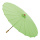 Umbrella out of wood/nylon, foldable, for indoor & outdoor     Size: Ø 82cm    Color: green