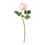Rose en plastique/soie artificielle, flexible, effet...