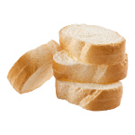 Slices ob bread 4 pcs, out of plastic, in bag     Size:...