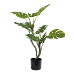 Monstera 10 feuilles, en plastique/soie...