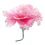 Fleur en tissu, avec tige courte, flexible     Taille:...