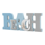 Lettering »BEACH« out of wood, one-sided...
