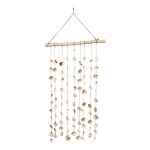 Curtain with real shells, with hanger     Size: 50x90cm...