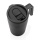 GRS recycelte PP und Stainless Steel Tasse mit Griff Farbe: schwarz