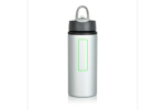 Aluminium Sportflasche Farbe: grau, anthrazit