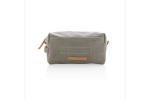 Canvas Kulturtasche, PVC-frei Farbe: grau