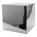 Cube miroir en polystyrène     Taille: 40cm...