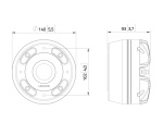 LAVOCE DN20.40T 2 Zoll  Kompressionstreiber, Neodym