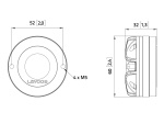 LAVOCE DN10.142 1 Zoll  Kompressionstreiber, Neodym