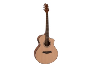 DIMAVERY STW-50 Western Guitar,natur