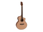 DIMAVERY STW-50 Western Guitar,natur