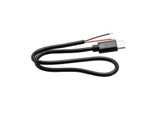 OMNITRONIC Cable USB-C to 2x open wires 30cm