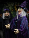 EUROPALMS Halloween Figure Witch, animated 175cm