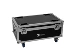 ROADINGER Flightcase 4x LED CLS-18 QCL RGB/WW with wheels