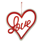 Cœur avec inscription »Love« en bois,...