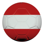 Fußball aus Kunststoff Östereich, doppelseitig...
