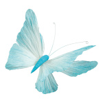 Papillon avec clip en papier, flexible     Taille: 30cm...
